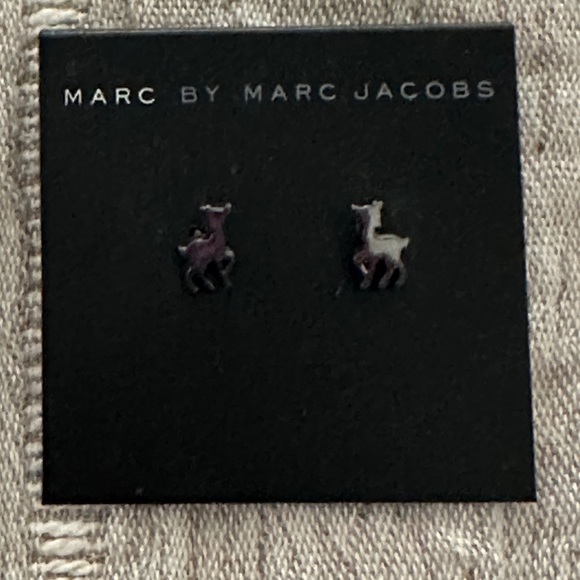 Marc by Marc Jacobs Hematite Earrings - Picture 2 of 3